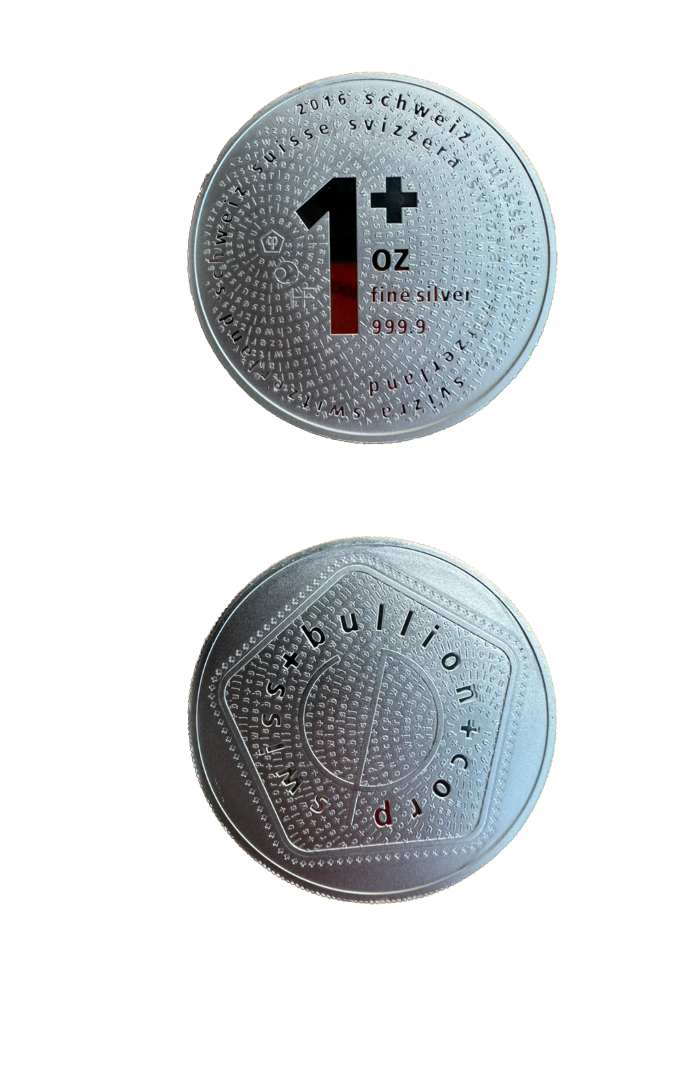 1 oz Silbermünze Swiss Bullion